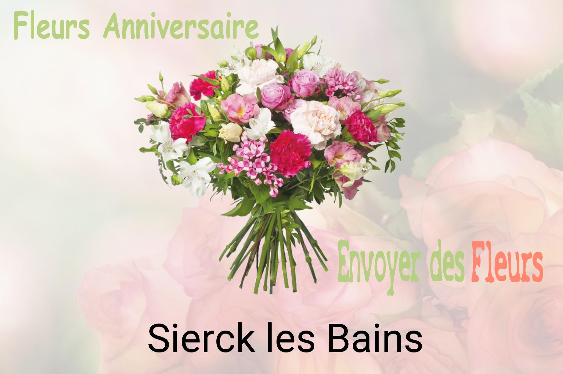 Bouquet de fleurs d’anniversaire livré à Sierck-les-Bains
