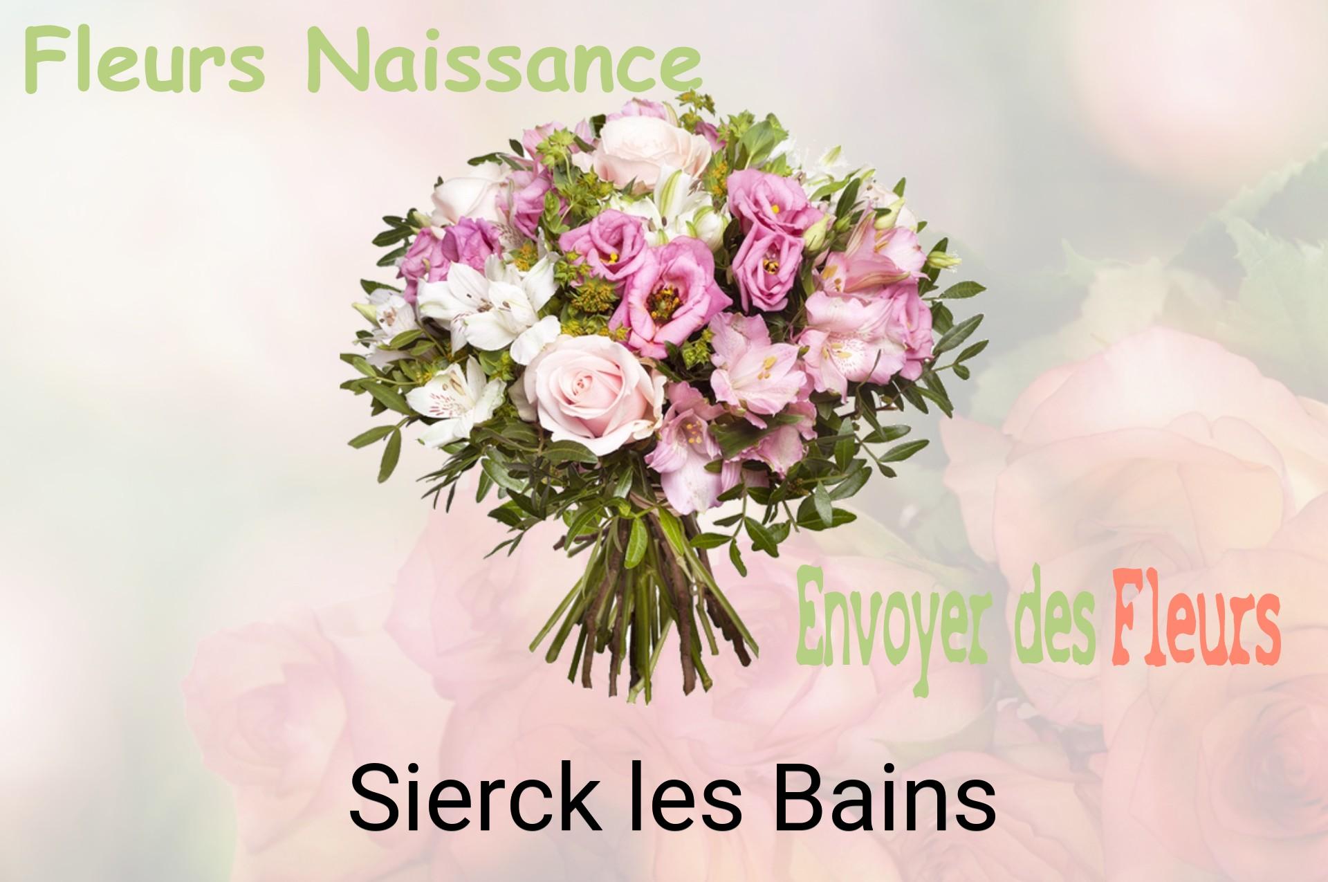Bouquet de fleurs de naissance livré à Sierck-les-Bains