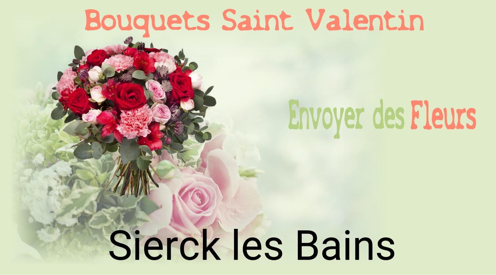 Roses de Saint-Valentin livrées à Sierck-les-Bains
